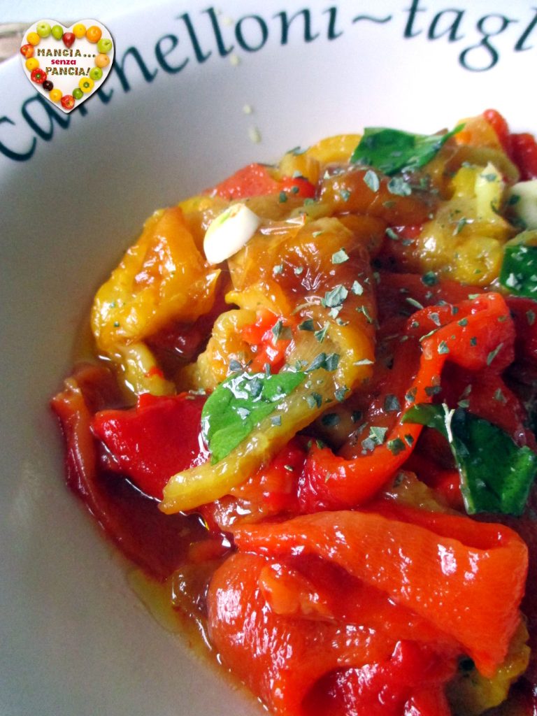 Ensalada de pimientos asados, Mangia senza Pancia