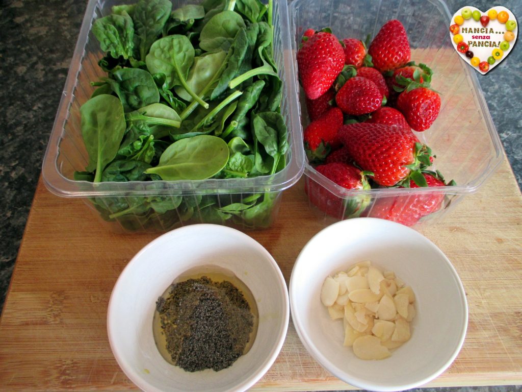 Ensalada de fresas y espinacas, Mangia senza Pancia