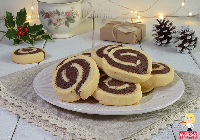 GALLETAS BICOLOR EN ESPIRAL