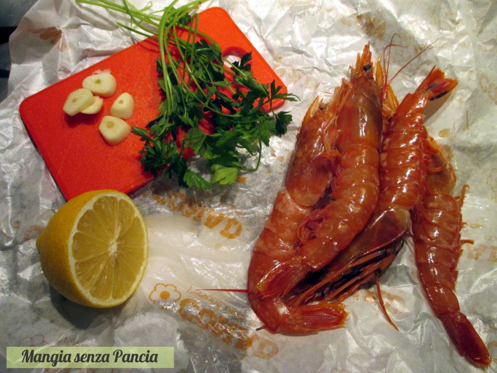 Gambones en sartén al limón, Mangia senza Pancia