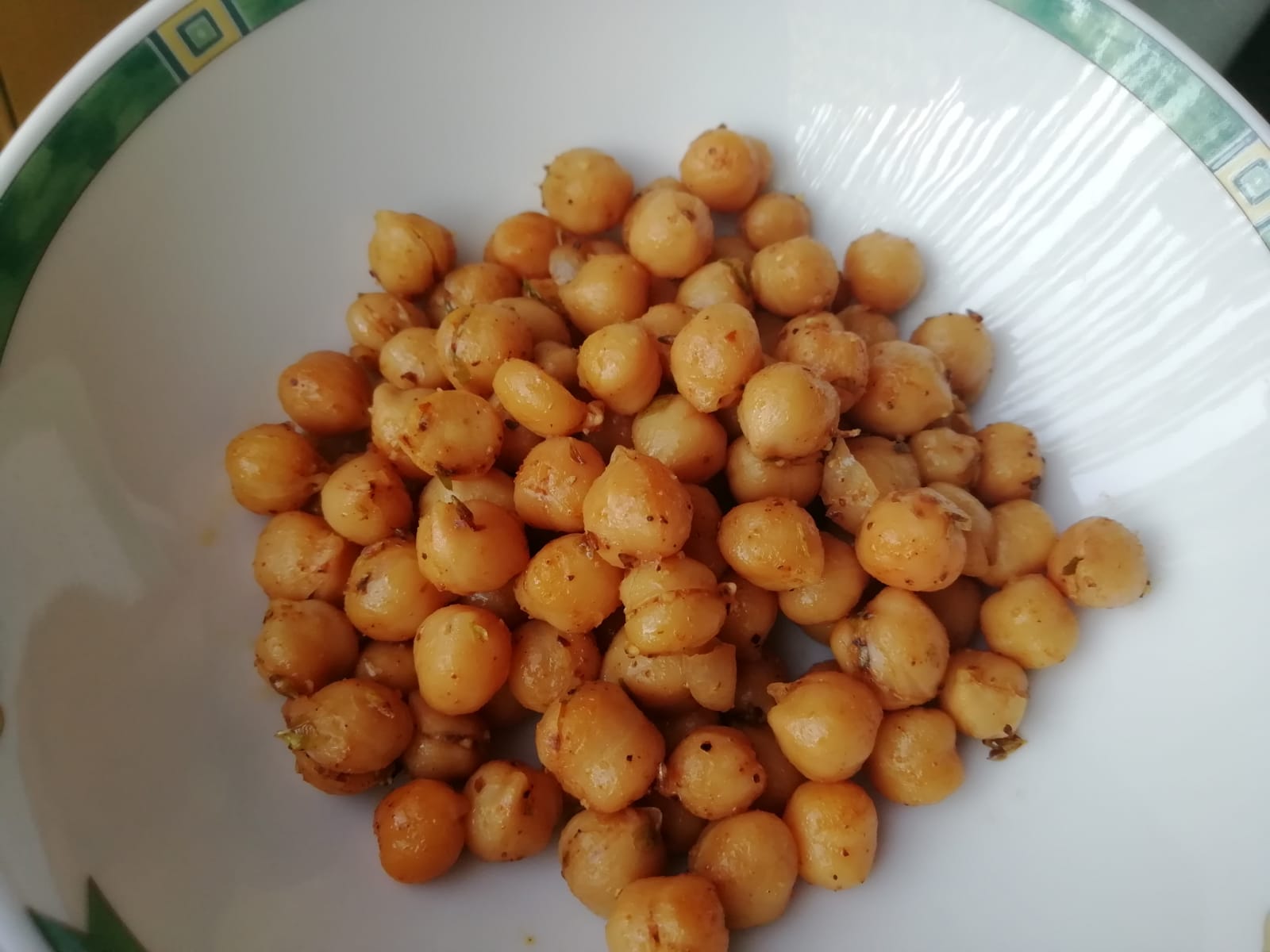 Garbanzos crujientes