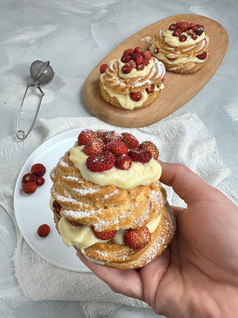 Zeppole con fresitas