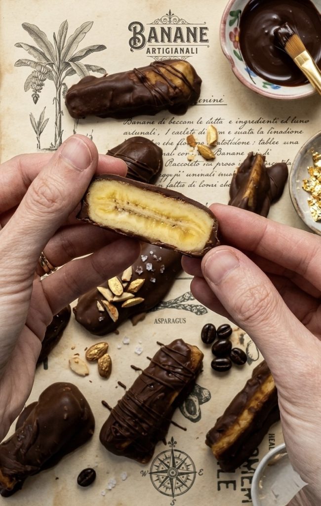 SNACK DE PLÁTANO CON CHOCOLATE: ¡FALSO HELADO QUE ESTÁ VOLVIENDO LOCOS A TODOS!