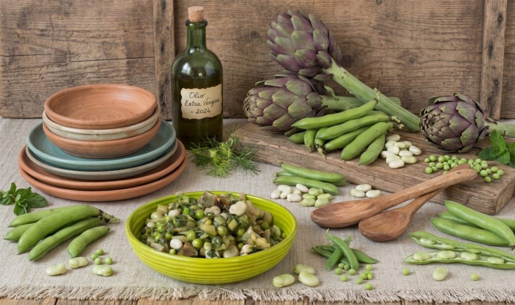 Vignarola romana: la receta original con verduras de temporada