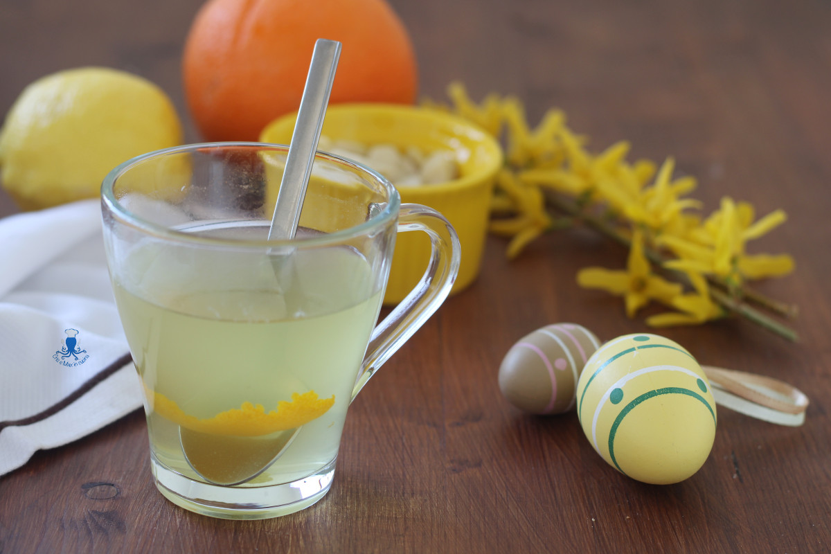 Infusión de Pascua de cítricos y almendra