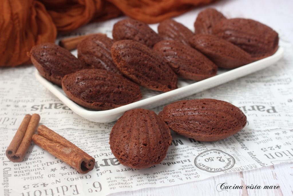 Madeleines chocolate y canela Cucina vista mare