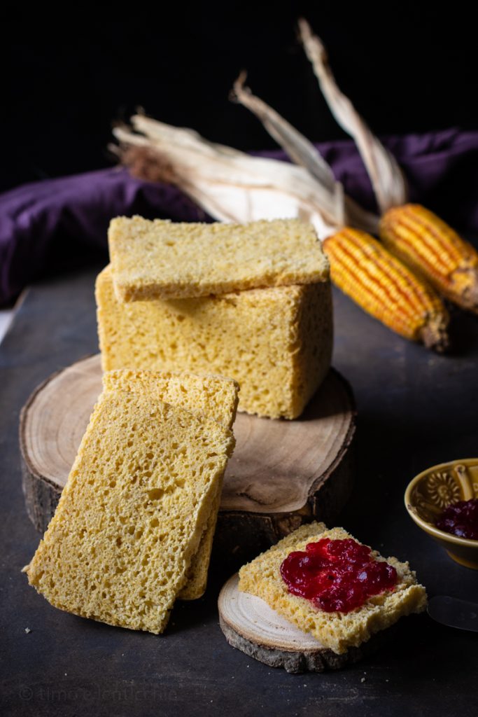 Pan de maíz sencillo