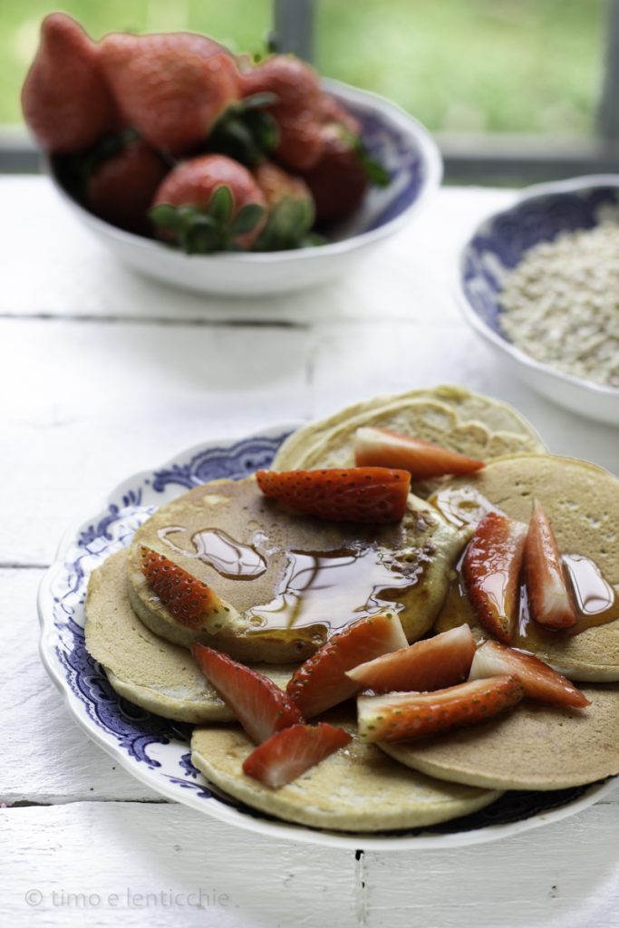 Pancakes con harina de sorgo