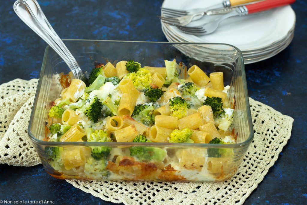 pasta al forno con broccoli