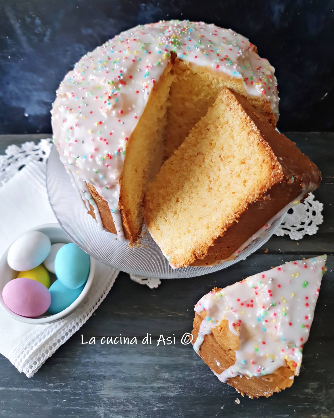 Pigna de Pascua alta y esponjosísima