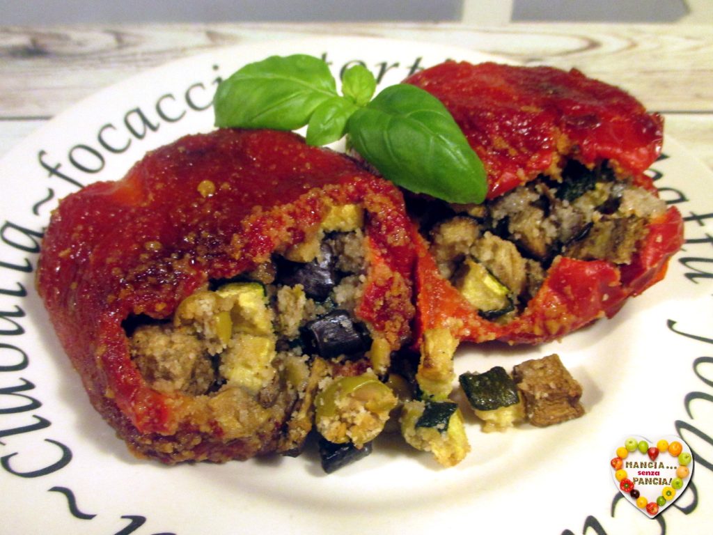 Pimientos rellenos a la napolitana, Mangia senza Pancia