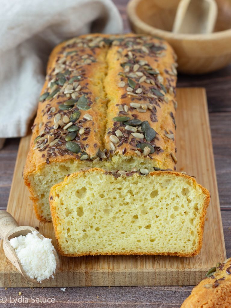 Plumcake salado al parmesano