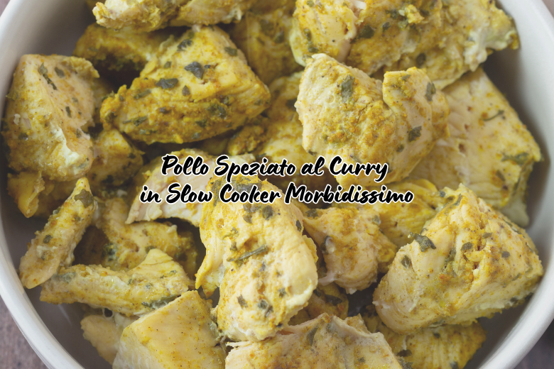 Pollo Especiado al Curry en Slow Cooker Muy Tierno