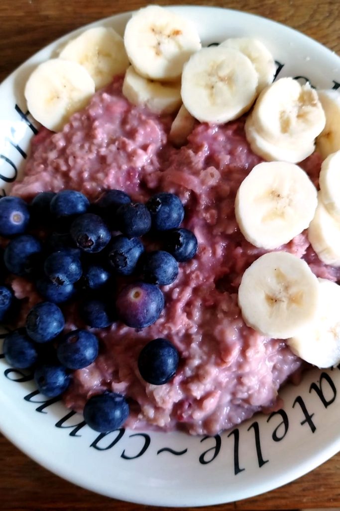 Porridge cremoso y ligero, Come sin Barriga