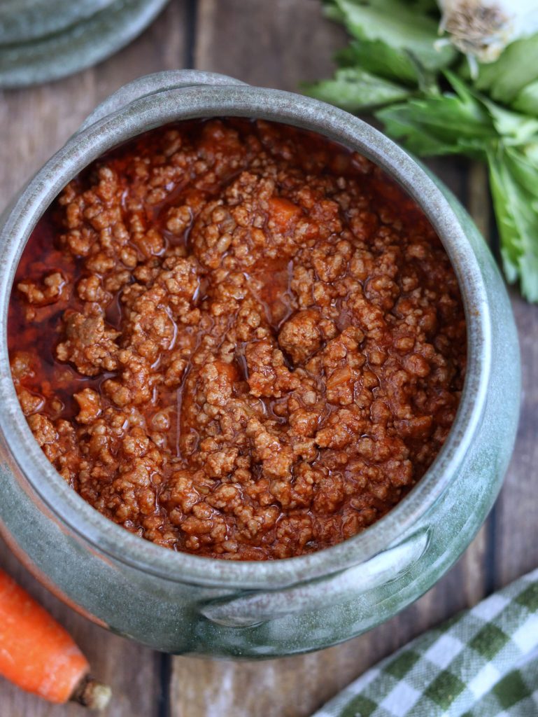 Ragú a la boloñesa