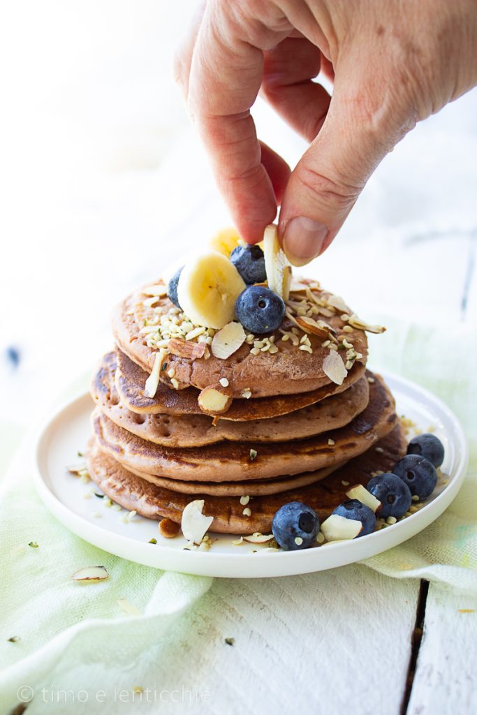 Receta perfecta de tortitas sin huevos