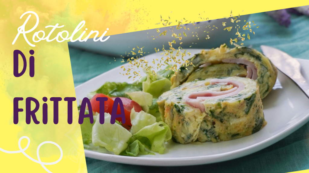 Tortilla enrollada con acelgas y jamón cocido receta fácil y rápida