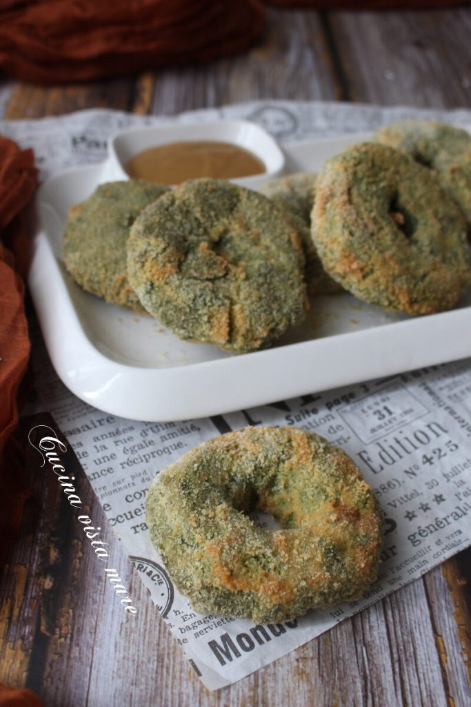 Rosquillas de pollo Cocina vista mar