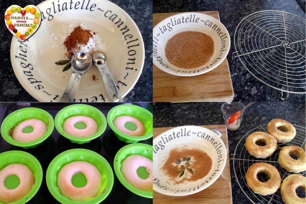 Rosquillas al horno estilo donuts, Mangia senza Pancia