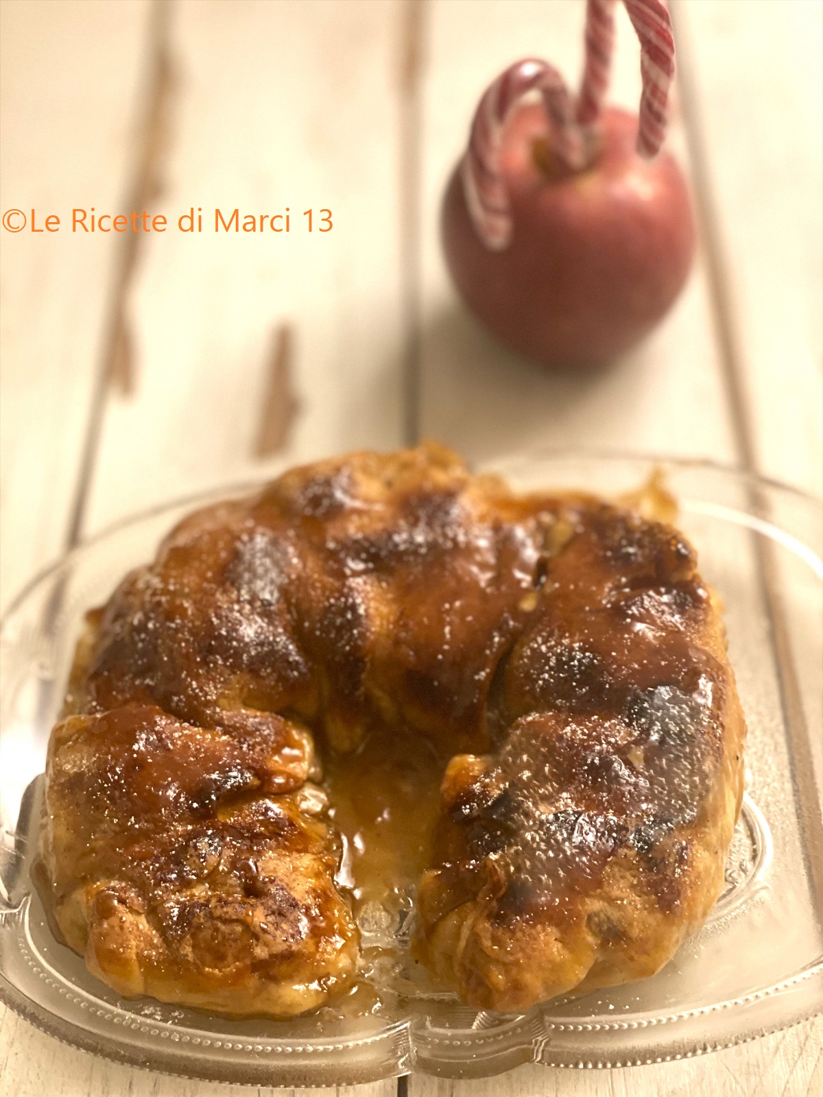 Strudel de manzana rápido en freidora de aire