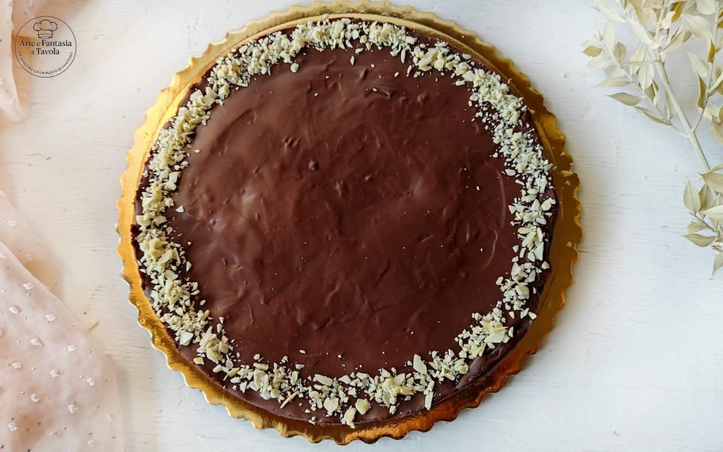 Torta Fredda al Cioccolato e biscotti
