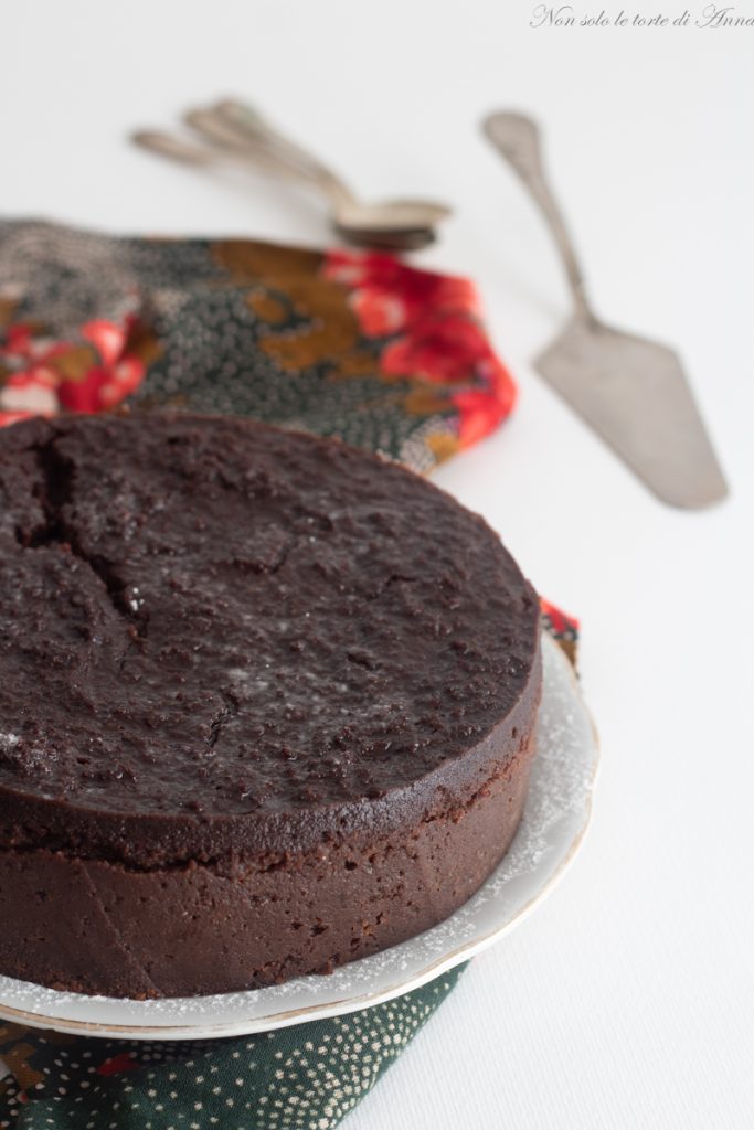 tarta de pudin de chocolate