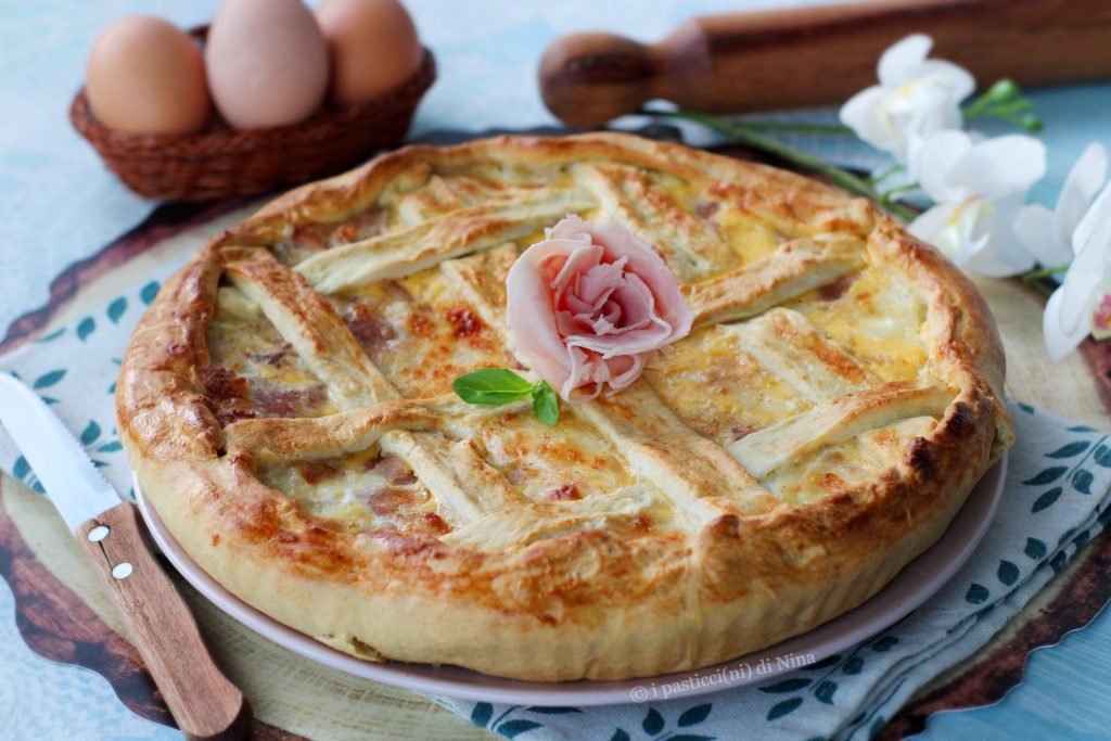 tarta salada de jamón cocido y queso receta i pasticcini di Nina