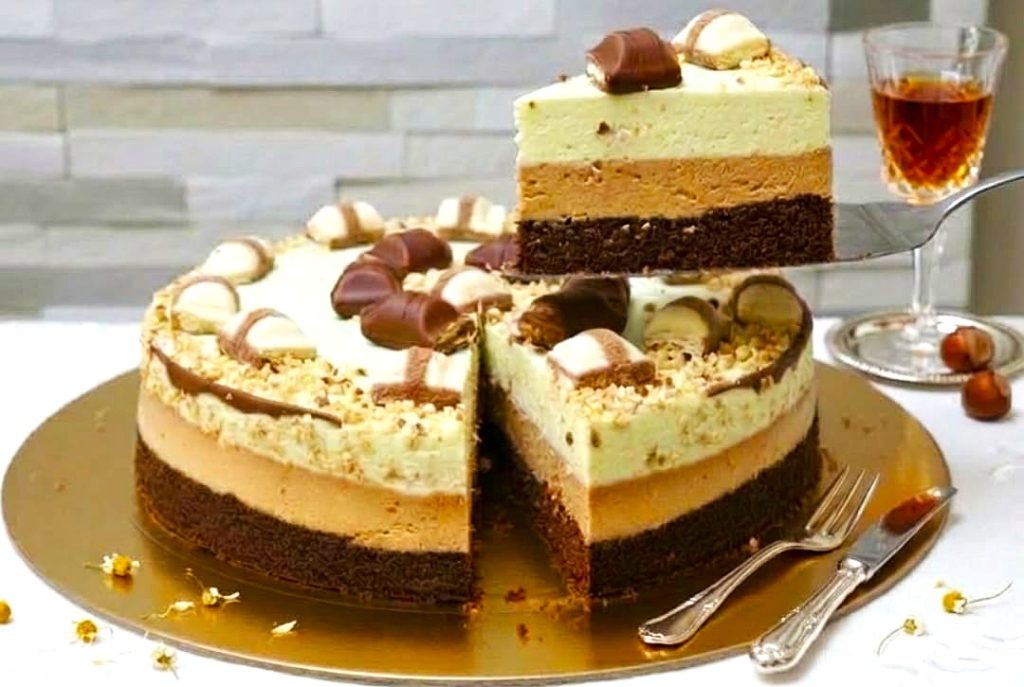 La Torta ai tre cioccolati