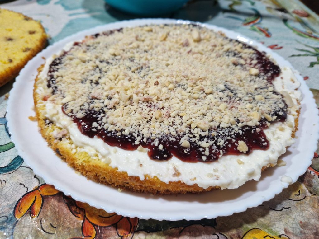 Tarta de ricotta y fresas para diabéticos