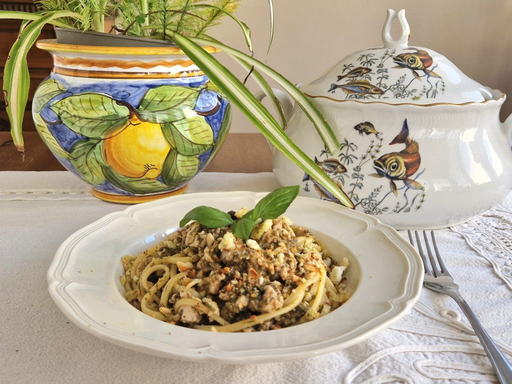 La pasta con sardinas