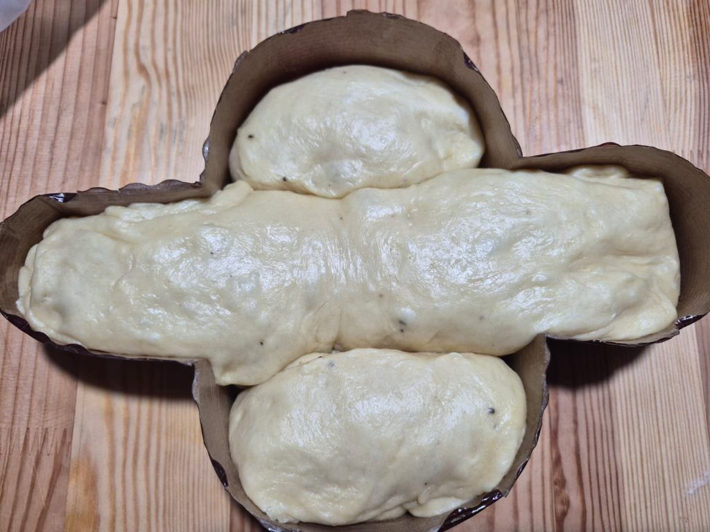 Colomba salada suave perfecta para rellenar en Pascua