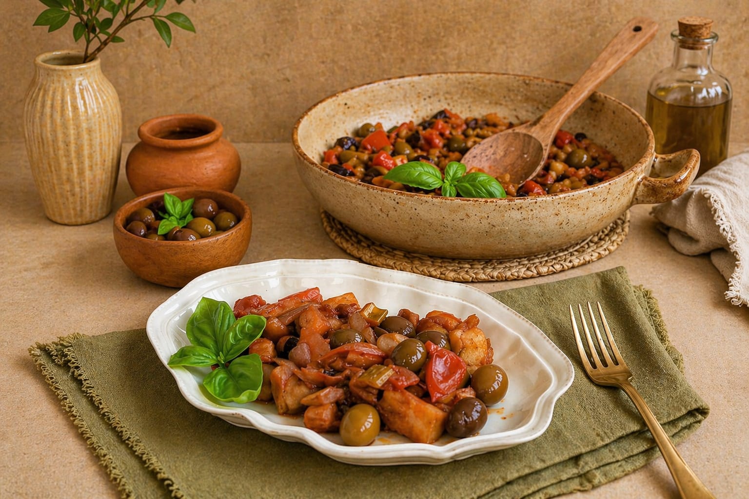 La caponata siciliana