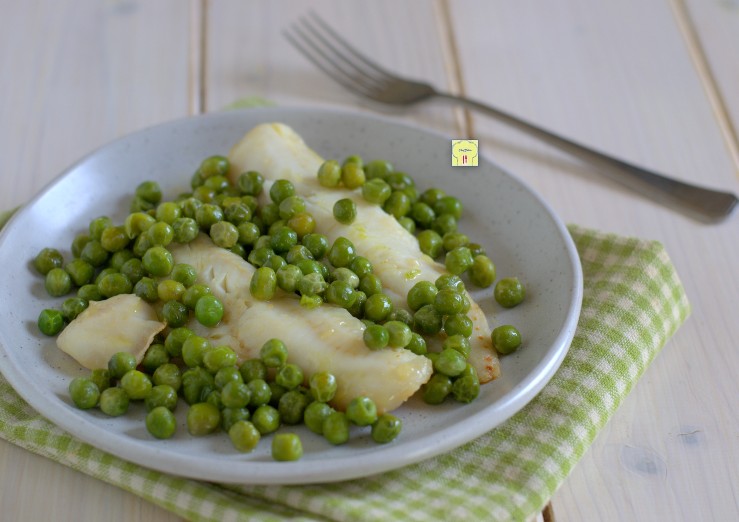 Bacalao con guisantes