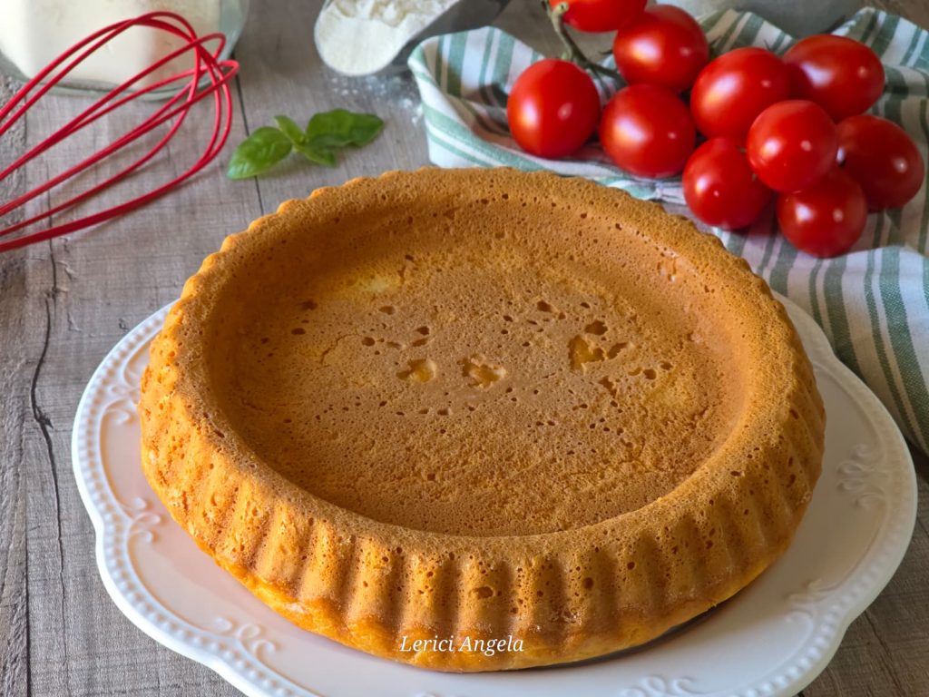 Crostata salada rápida: cocción en horno y freidora de aire