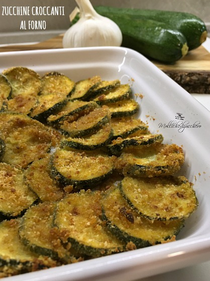 calabacines crujientes al horno