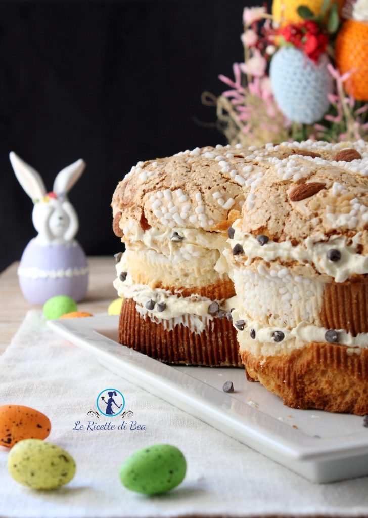 tiramisú con colomba