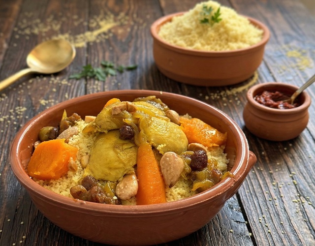 Cuscús con pollo