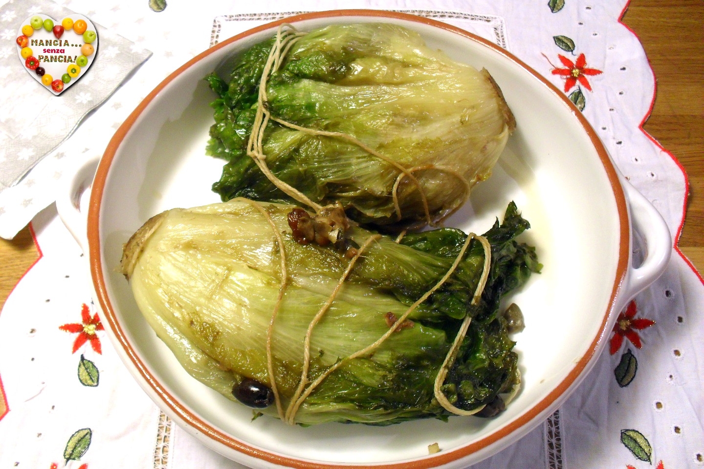 Escarola rellena o ‘mbuttunata