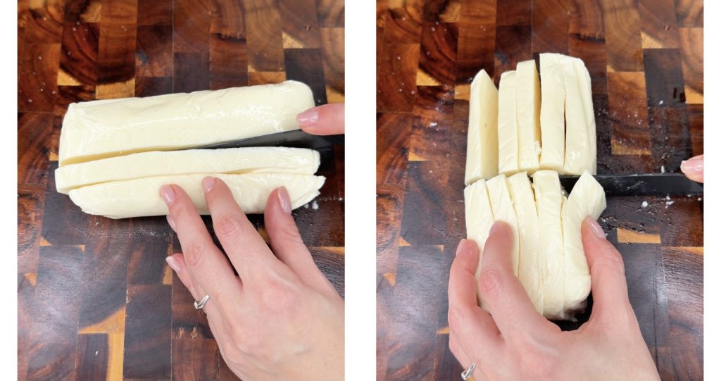 Mozzarellas empanadas picantes sin freír