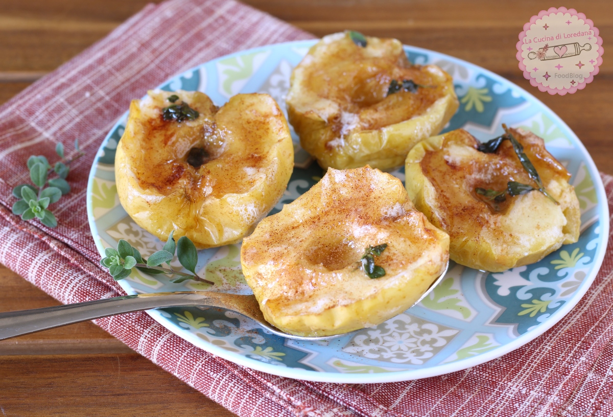 Manzanas al horno, la dulce caricia