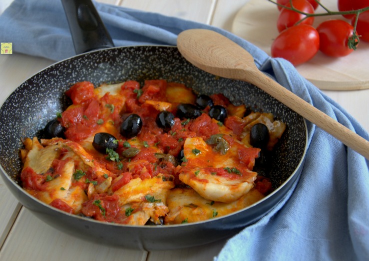 Merluza a la livornesa