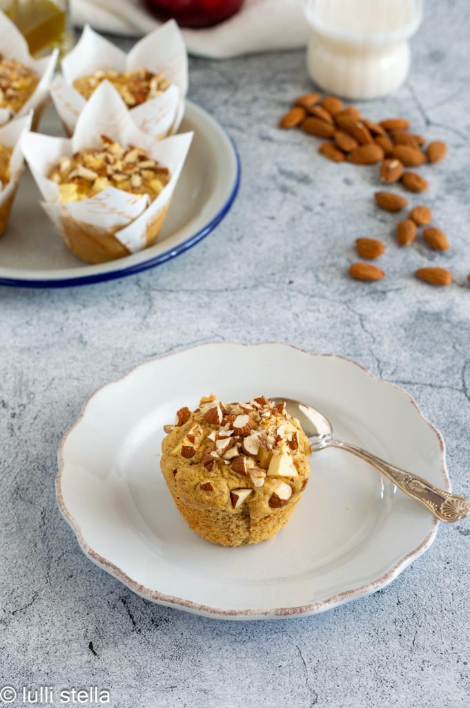 muffins sin gluten con harinas naturales