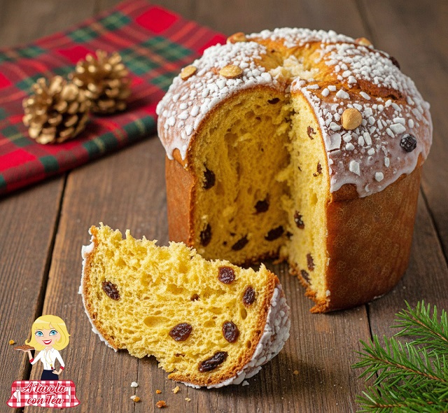 Panettone rápido en un día
