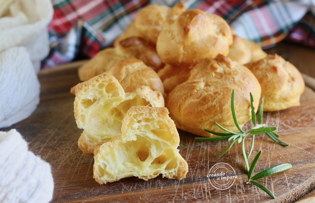 pasta choux para bignés y zeppole