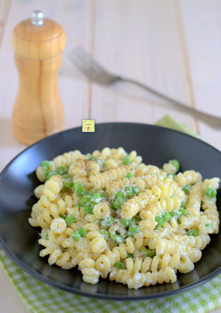 pasta con ricotta y guisantes gp
