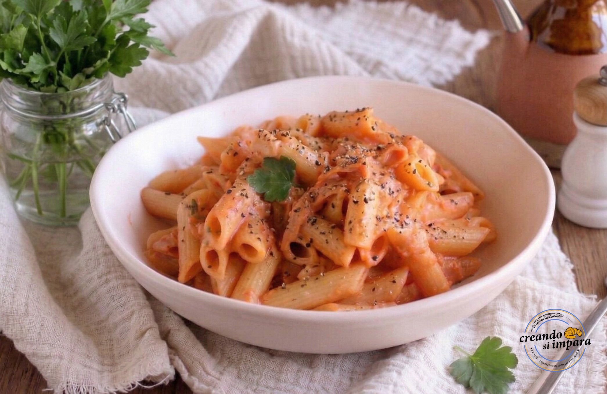 Penne al bigote: la receta cremosa y sabrosa para un primer plato para chuparse los bigotesPenne al bigote