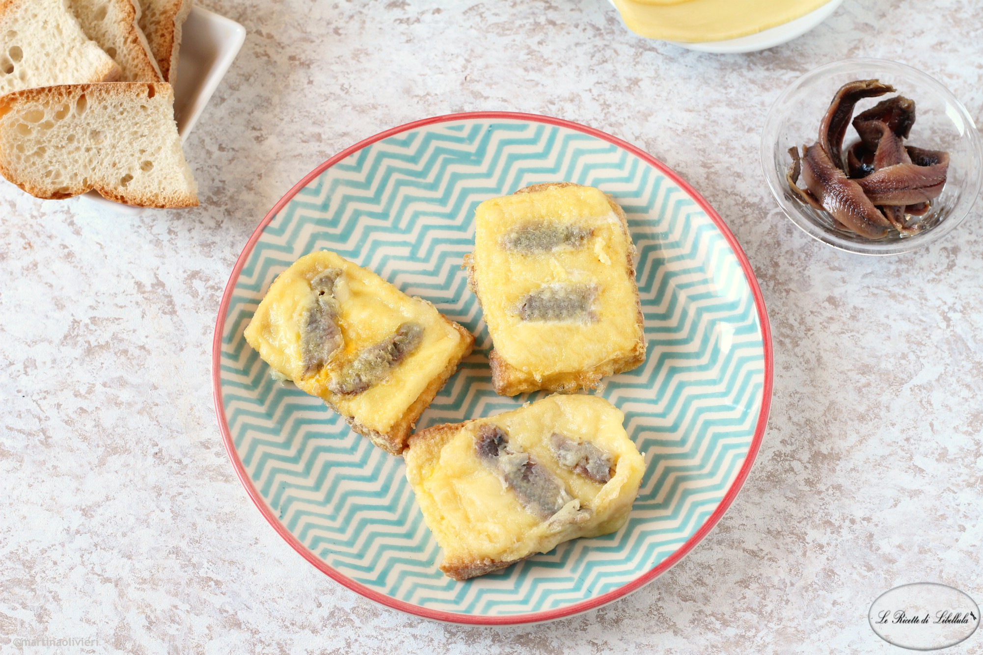 Queso en carrozza – Receta de los Abruzos