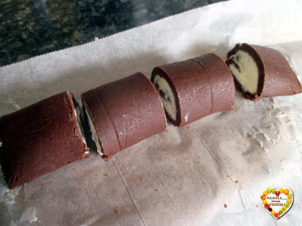 Rollo de pavesini de cacao, Mangia senza Pancia
