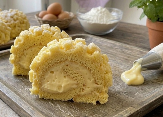 Rollo Mimosa esponjoso