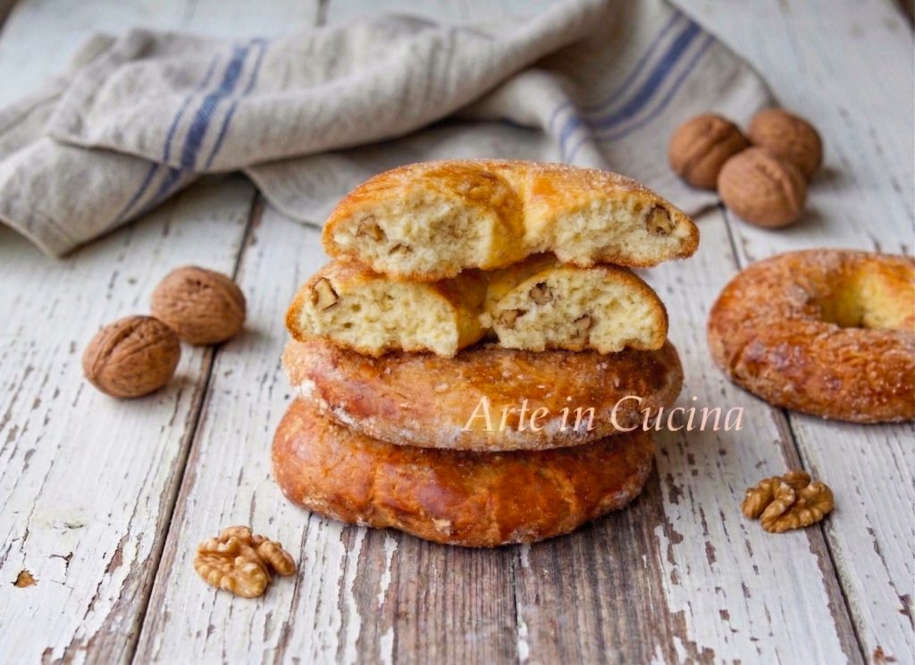 ROSQUILLAS de NUECES galletas deliciosas para el desayuno